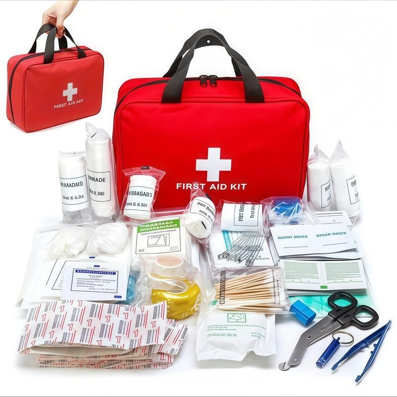 First Aid Kit Home Office Car Camping Hiking – 160 Piece