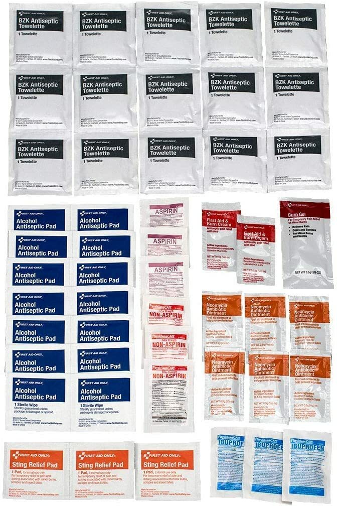 300pc First Aid Kit Emergency Bag Home Car Outdoor, All Purpose Kit, Portable