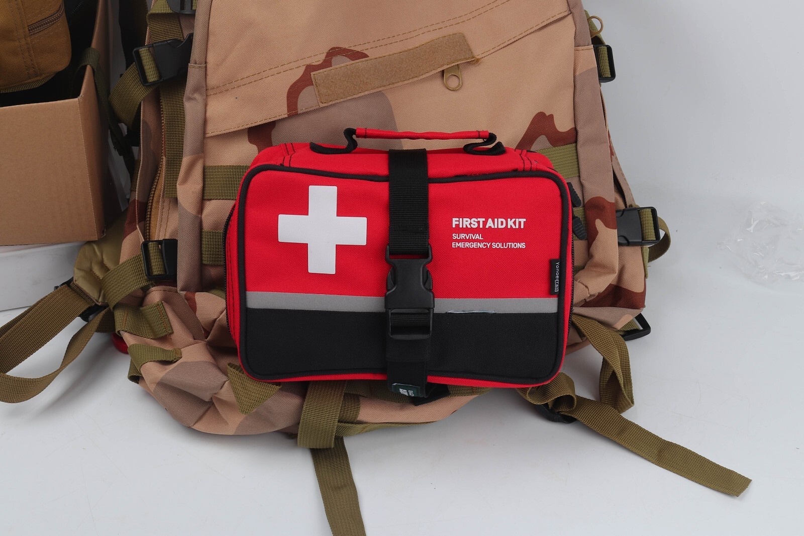 170 Pcs First Aid Kits For Survival Emergency Trauma Travel Home Office IFAK Red