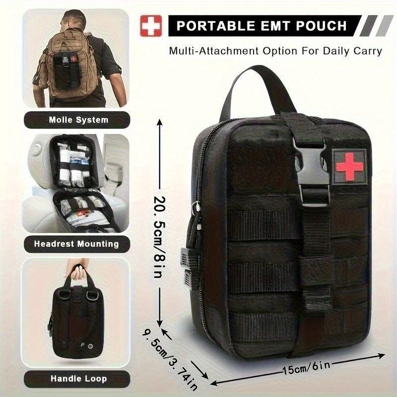 Military Tactical IFAK Trauma Bag First Aid Kit Survival Emergency Camping Medic