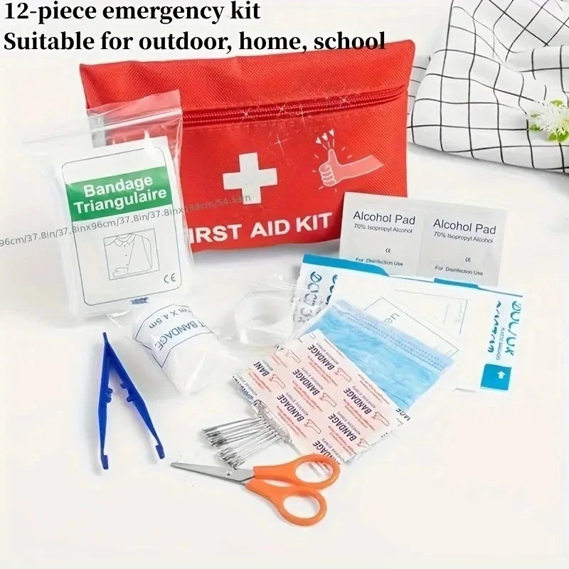 New Portable Car First Aid Kit Emergency Health Medical Kit Fast Shipp